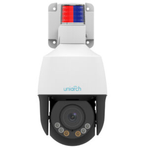 Uniarch powered by Uniview IPC-P1E5-AX4PKC 5MP 4x Lighthunter Speaker and Strobe Mini PTZ Camera