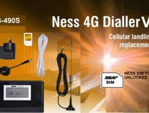 4G GSM DIALLER Ness branded (replaces 3G diallers)