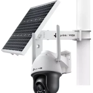 TP-Link VIGI SP6020 Intelligent Solar Power Supply System 60W with VIGI C540-4G 4MP Outdoor Full-Colour 4G Pan Tilt Network Camera